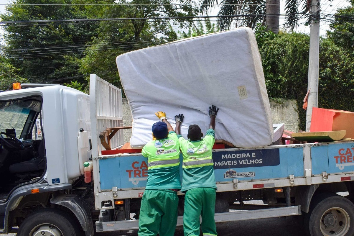 Cata-tralha: seis bairros recebem coleta de inservíveis neste fim de semana