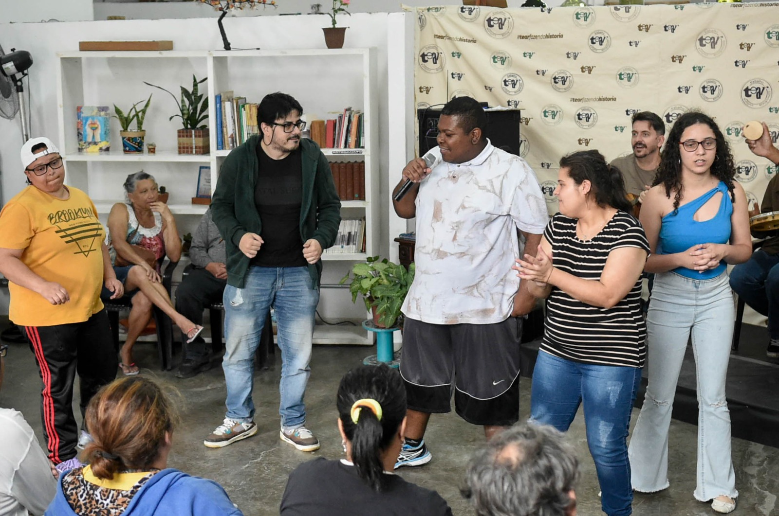 Pretear celebra a cultura negra em evento no caps tear
