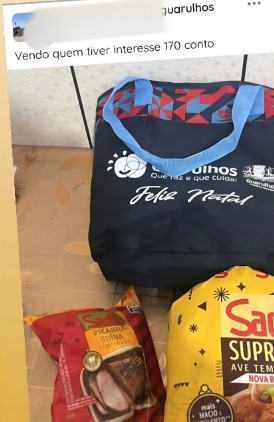 Moradores denunciam venda ilegal de kits de natal em guarulhos