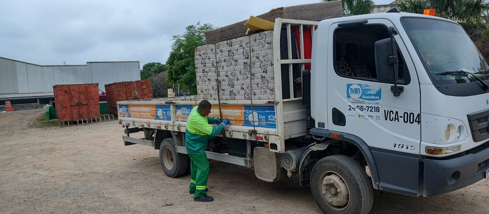 Cata-tralha: operação limpa sete bairros neste final de semana